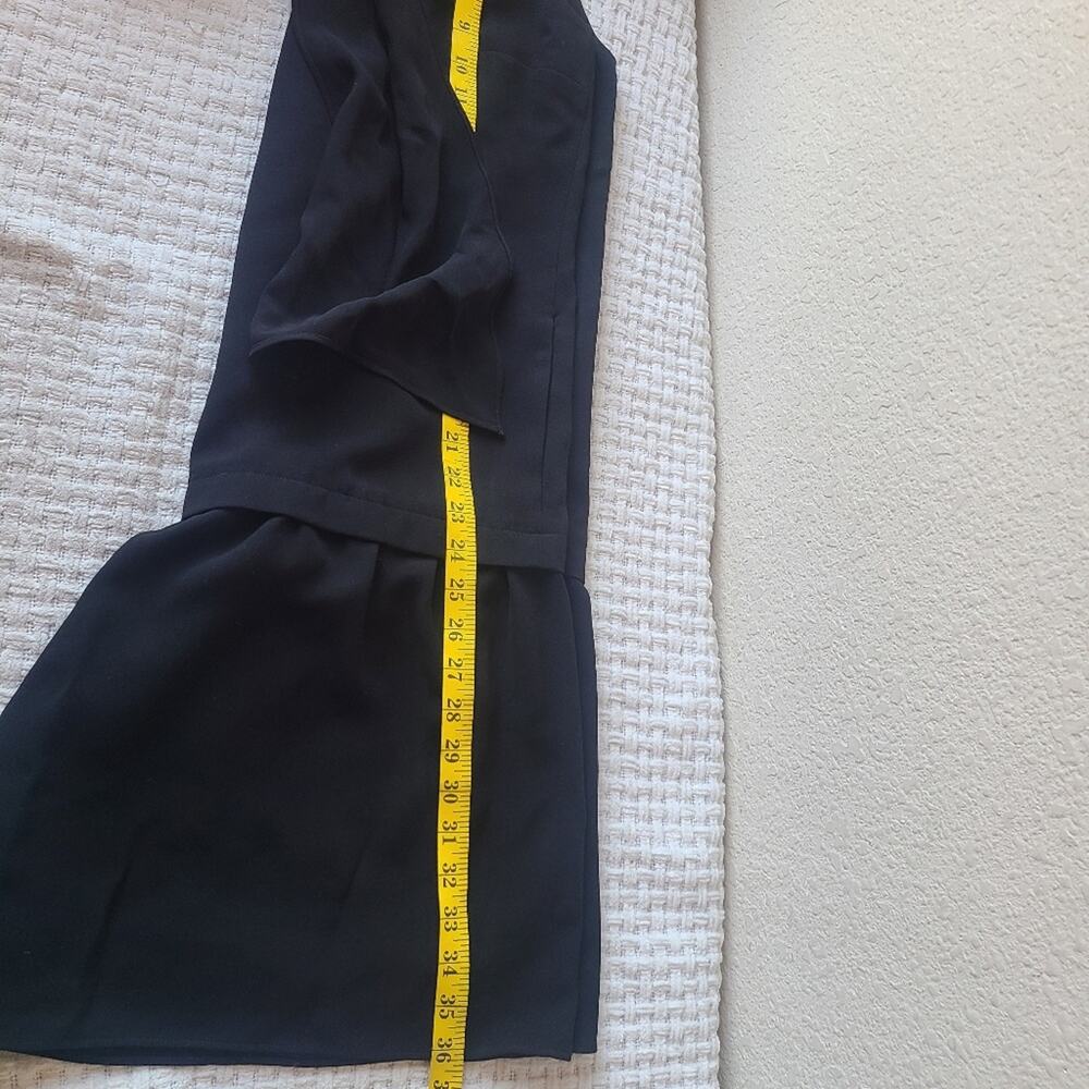 LAFAYETTE 148 NEW YORK FINESSE CREPE ABBIE TIE NECK DRESS SIZE S - Picture 7 of 10